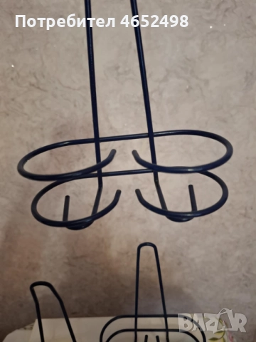 Стенни метални Поставки, снимка 4 - Декорация за дома - 52496640