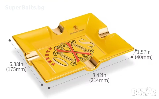 Луксозен пепелник Fuente Opus X, снимка 2 - Декорация за дома - 54271623