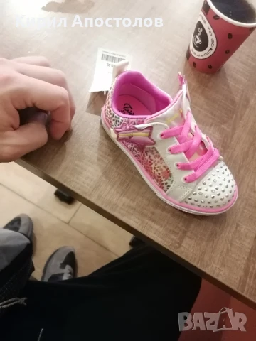 детски маратонки светещи 25 номер, снимка 5 - Детски обувки - 50675458