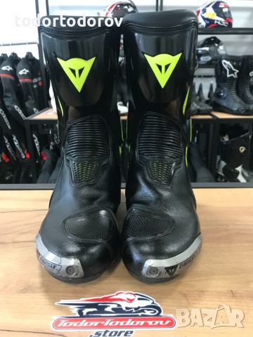 Mото ботуши DAINESE NEXUS /BLACK/FLUO, 47,протектори,подвижна става, снимка 4 - Аксесоари и консумативи - 46206446