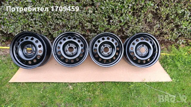 Стоманени джанти форд 15, снимка 2 - Гуми и джанти - 49694867