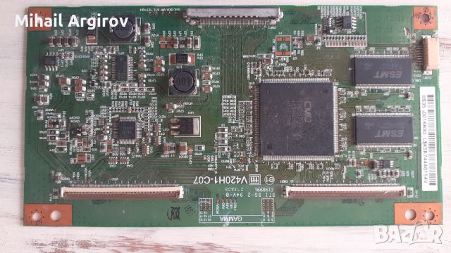 T-CON BOARD /ТИКОНИ/ ПЛАТКИ ПАНГЮРИЩЕ-1.18/4046NN_MB4C4LV0.1/T370HW02 VE/37T04-COJ/320WB02C, снимка 17 - Части и Платки - 46783808