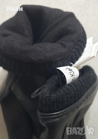 Нови кожени ръкавици  Calvin Klein, снимка 6 - Ръкавици - 52975658