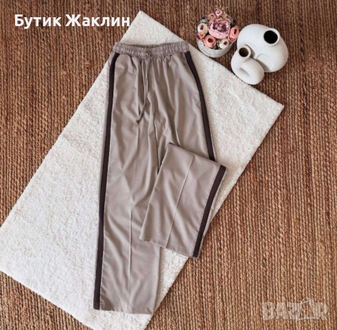 Спортно елегантен панталон с кант 