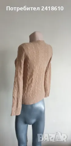 POLO Ralph Lauren Cable Wool / Cashmere  Knit Womens Size S НОВО! ОРИГИНАЛ! Дамски Пуловер !, снимка 6 - Блузи с дълъг ръкав и пуловери - 48706524