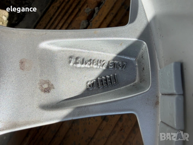 Оригинални алуминиеви джанти с летни гуми за Opel 5x110 18 цола Penta, снимка 9 - Гуми и джанти - 53817363