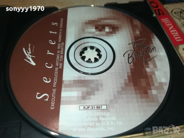 TONY BRAXTON CD 1308250907, снимка 6 - CD дискове - 51347987