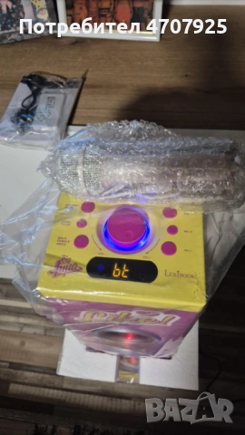 Караоке безжичен високоговорител тип кула 99 см с микрофон, снимка 2 - Аудиосистеми - 53294840