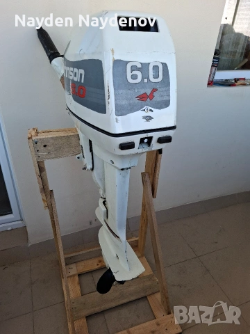 Двутактов двигател Джонстън 6кс , снимка 2 - Воден транспорт - 54220649
