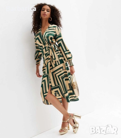 Сатенена рокля размер М, снимка 2 - Рокли - 51888394