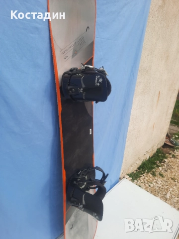 Сноуборд HEAD FLOCKA LFW 2.0 4D WIDE 163см.W  2022г с автомати, снимка 7 - Зимни спортове - 52970021