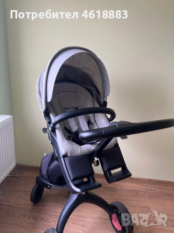 Бебешка количка Stokke xplory v6 , снимка 5 - Детски колички - 52005766
