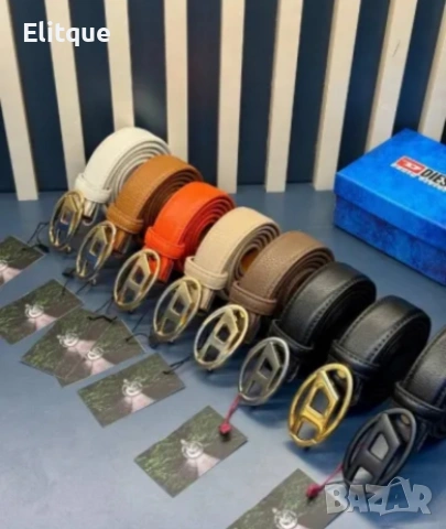 Колани от естествена кожа в кутия Diesel