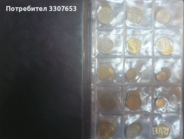 монети 4 държави  150 бр