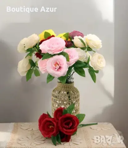 Изкуствени аранжировки с божури