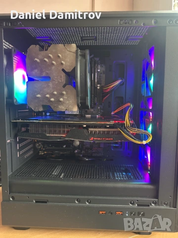 Геймърски компютър i5-8600K,RX VEGA 64 8GB,16GB RAM,256GB SSD NVMe,500 GB HDD, снимка 5 - Геймърски - 53220322