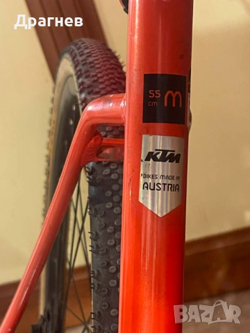 Алуминиев гравел велосипед KTM X-STRADA 720 размер M с карбонова вилка, снимка 4 - Велосипеди - 53750747