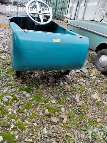 Количка с педали Lightning, снимка 3 - Антикварни и старинни предмети - 53470451