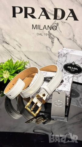 колани от естествена кожа в кутия prada, снимка 8 - Колани - 51677774