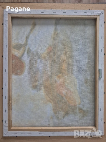 Масло на платно натюрморт , снимка 9 - Картини - 53302867