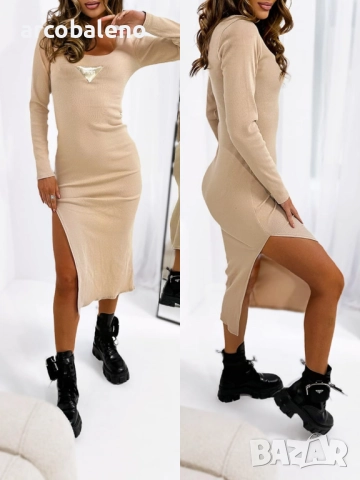 Дамска миди рокля Scarlett, 6цвята , снимка 10 - Рокли - 52829843