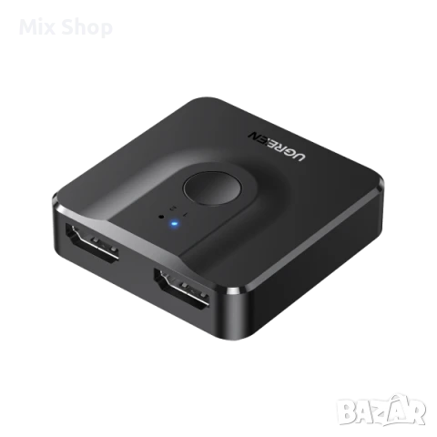 Чисто Нов UGREEN HDMI сплитер 2 в 1 изход HDMI превключвател, 4K, двупосочен,Поддърж, снимка 1