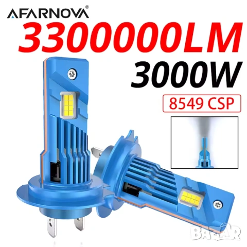 Комплект от 2 броя H7 LED крушки / Canbus, High Power