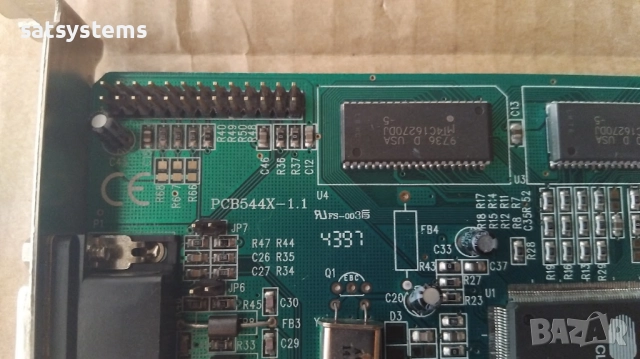 Видео карта Cirrus Logic CL-5446 1MB PCI, снимка 8 - Видеокарти - 37253988