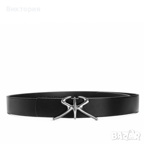 Дамски колан със сребърна тока 