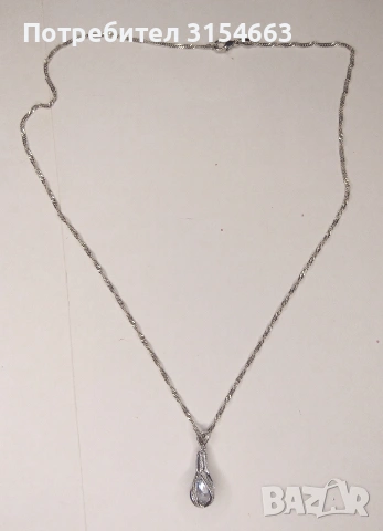 Комплект колие и обици , снимка 6 - Бижутерийни комплекти - 54209311