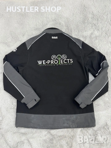 Мъжко софтшел яке DAF. Размер 2/3XL, снимка 4 - Якета - 53652925