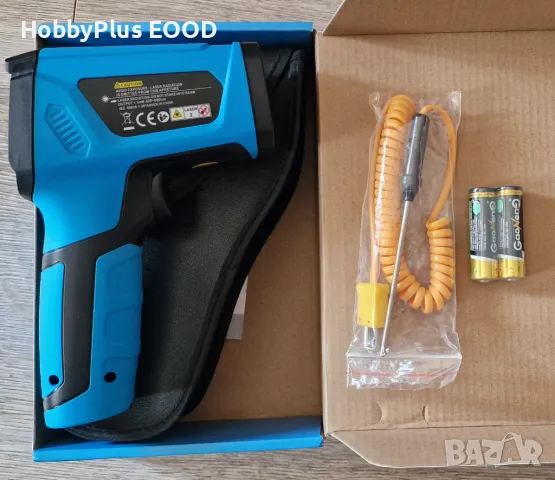 1600°С Безконтактен лазерен термометър , снимка 7 - Измервателни инструменти - 50402740