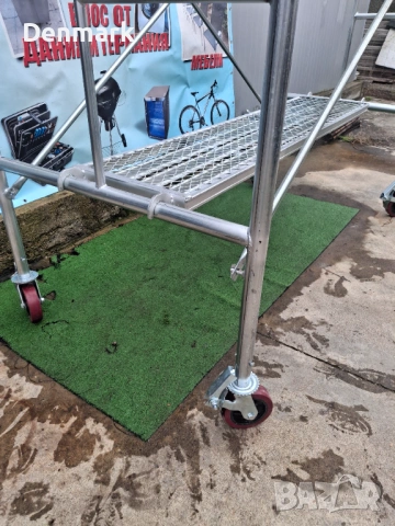 Метално скеле с колелца -НОВО, снимка 4 - Други инструменти - 53432918