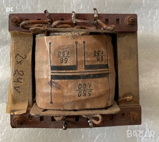 300 W захранващ трансформатор 2 х 24 V