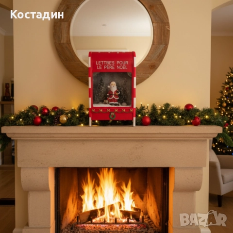 LED пощенска кутия за писма до Дядо Коледа, снимка 6 - Коледни подаръци - 52292214