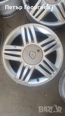 ОРИГИНАЛНИ АЛУМИНИЕВИ ДЖАНТИ ЗА РЕНО -4Х100Х60-16цола, снимка 2 - Гуми и джанти - 54035383