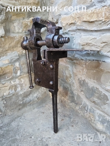 Голямо Масивно Старо Ковано Ковашко Менгеме / 37 кг. , снимка 4 - Антикварни и старинни предмети - 51620676