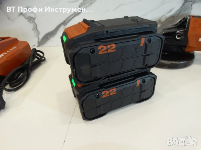 Hilti AG 6D - 22 / Nuron - Акумулаторен шлайф, снимка 8 - Други инструменти - 52339065