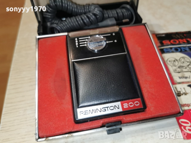 REMINGTON SELECTRIC 200 DELUXE-220V ВНОС SWISS 2112251018, снимка 13 - Колекции - 52863638