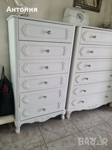 Бели скринове , тоалетка, гардероб, снимка 6 - Шкафове - 54051061