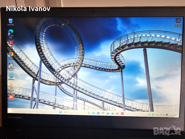 Lenovo ThinkPad T450s 14 inch | Intel Core i7 5600U 2x3.20 Ghz| 8GB RAM | 250GB SSD | Windows 11, снимка 2 - Лаптопи за работа - 53915487