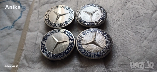 Капачки джанти Mercedes-Benz, снимка 2 - Аксесоари и консумативи - 54180211