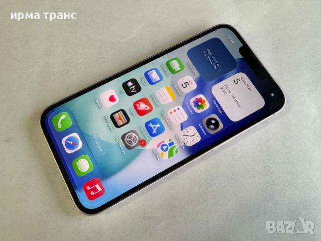 iPhone 13 128gb Pink 92% батерия.Гаранция, снимка 2 - Apple iPhone - 53720169