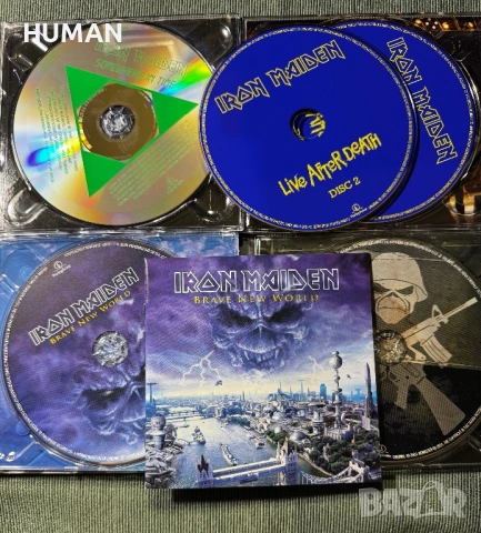 Iron Maiden - Metallica , снимка 7 - CD дискове - 54044806