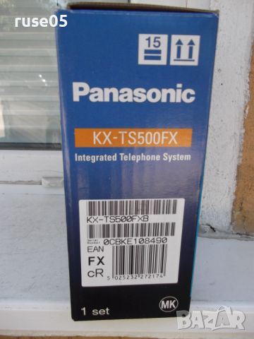 Телефон "Panasonic - KX-TS500FX" нов работещ, снимка 2 - Стационарни телефони и факсове - 46494786