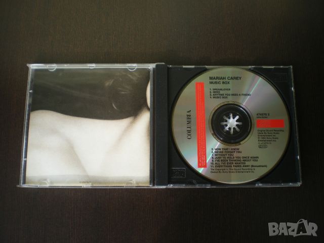 Mariah Carey ‎– Music Box 1993 CD, Album, снимка 2 - CD дискове - 46474530