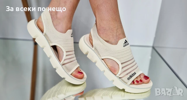 Adidas Дамски Ежедневни Сандали Адидас - Налични Различни Цветове И Модели Код P696, снимка 8 - Сандали - 50580448
