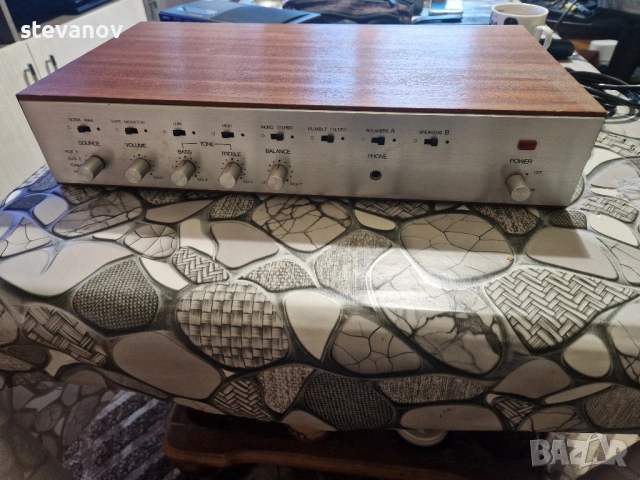  усилвател рядък модел от старите оргинал, снимка 4 - Аудиосистеми - 54040723