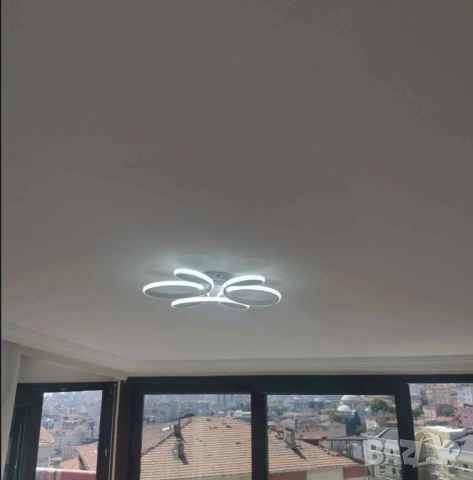 Лед /LED полилей с дистанционно, снимка 9 - Полилеи - 53598715