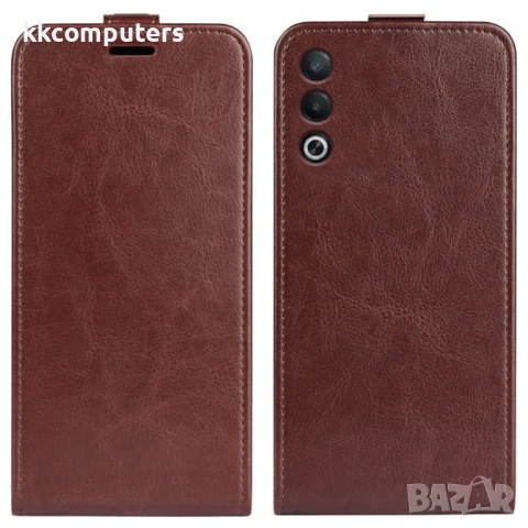 Oppo A80 5G / A3 Pro 5G Flip2 Кожен Калъф и Скрийн Протектор, снимка 3 - Калъфи, кейсове - 50738600